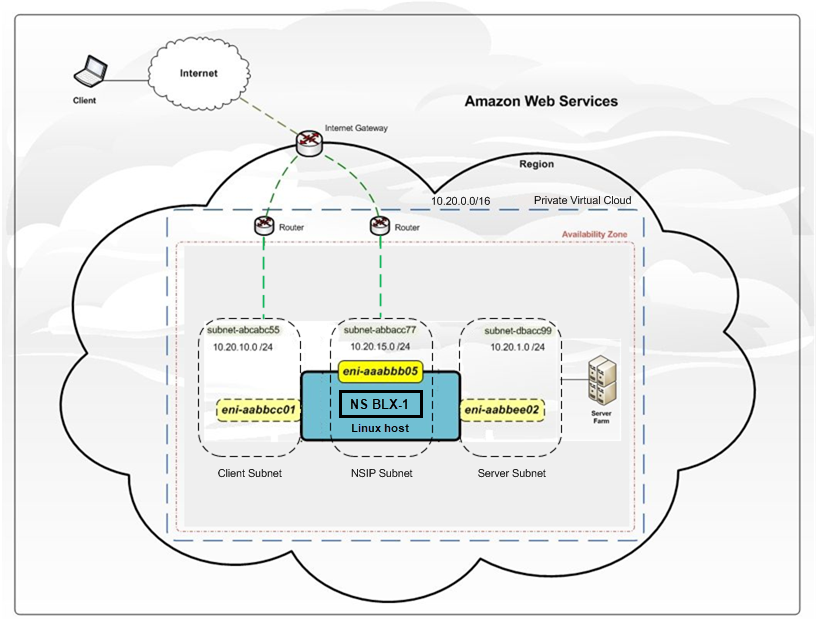 BLX AWS 架构 NetScaler BLX
