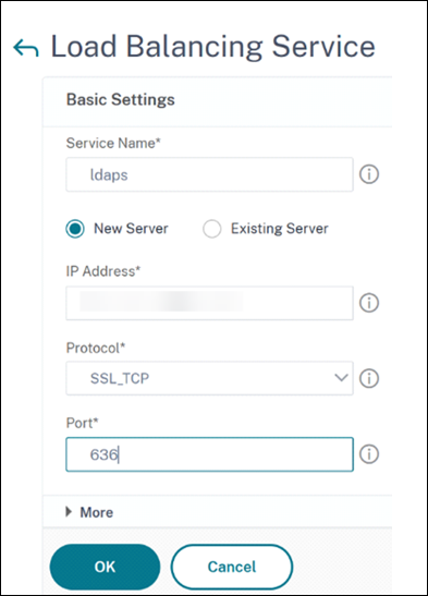 Create service