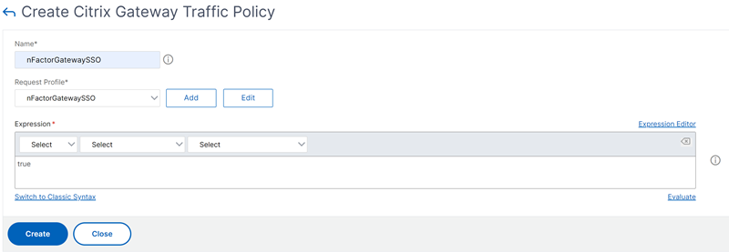 Add traffic policy5