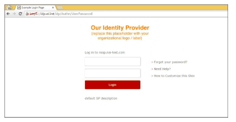 SAML Shibboleth authentication