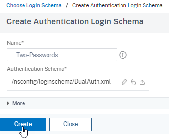 Add a schema