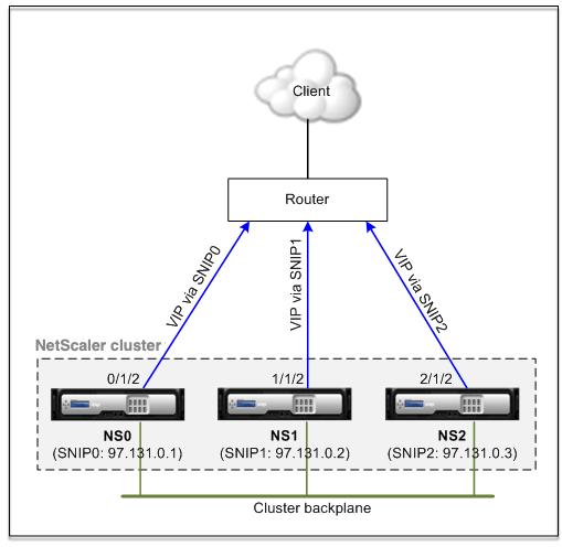 ECMP topology
