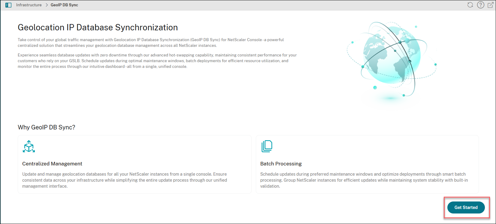 Centralized GeoIP DB get started