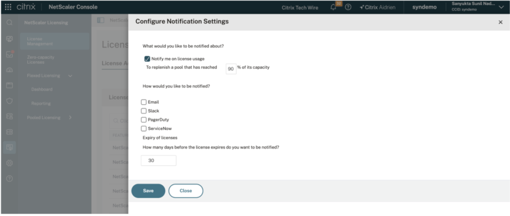 Email-based notification