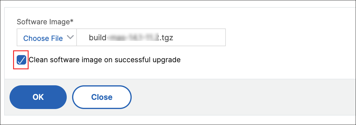 Upgrade Console