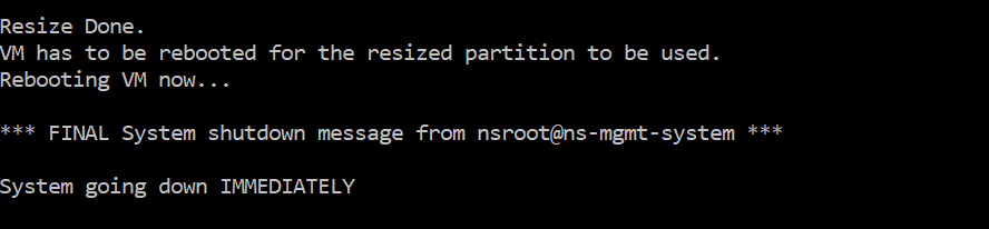 Resize done