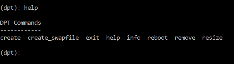 Help command