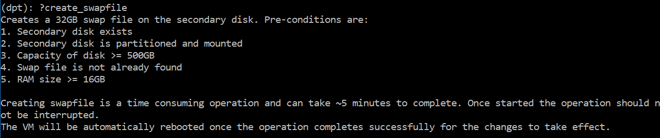 Info command 2