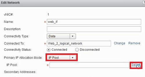 Primary IP Allocation Mode