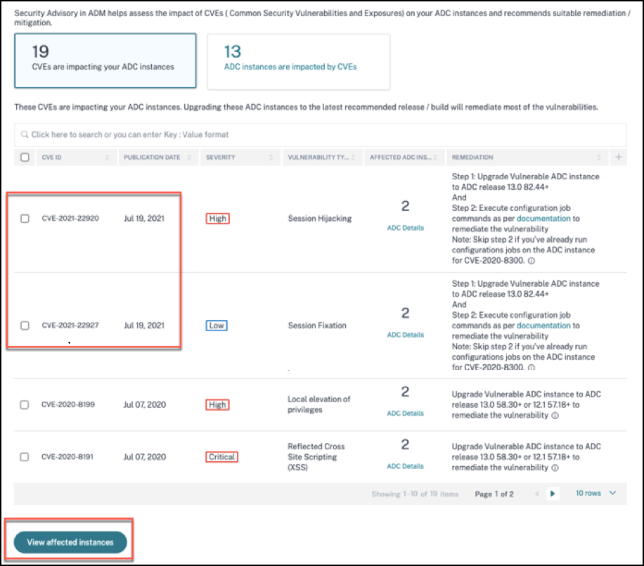 CVE-2021-22927 和 CVE-2021-22920 的安全通报仪表板