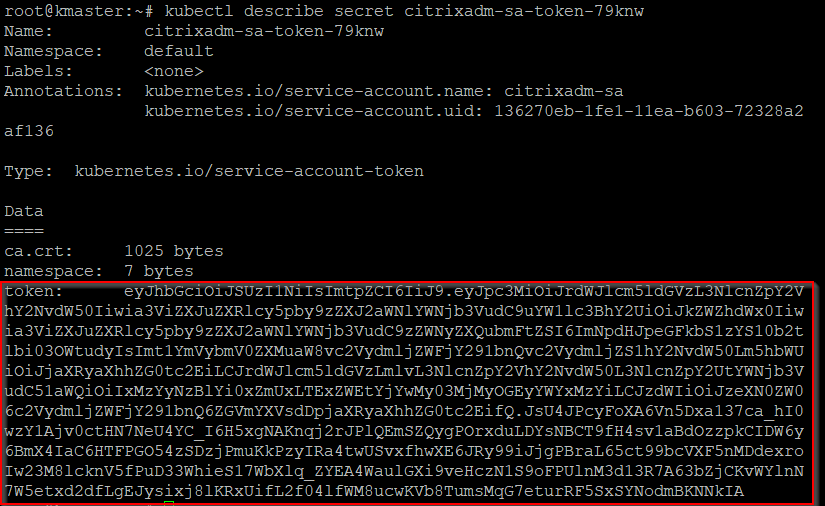 Generate token