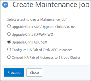 升级 NetScaler SDX