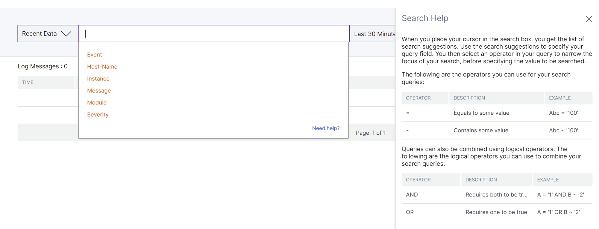 NetScaler Console 上的 syslog 消息