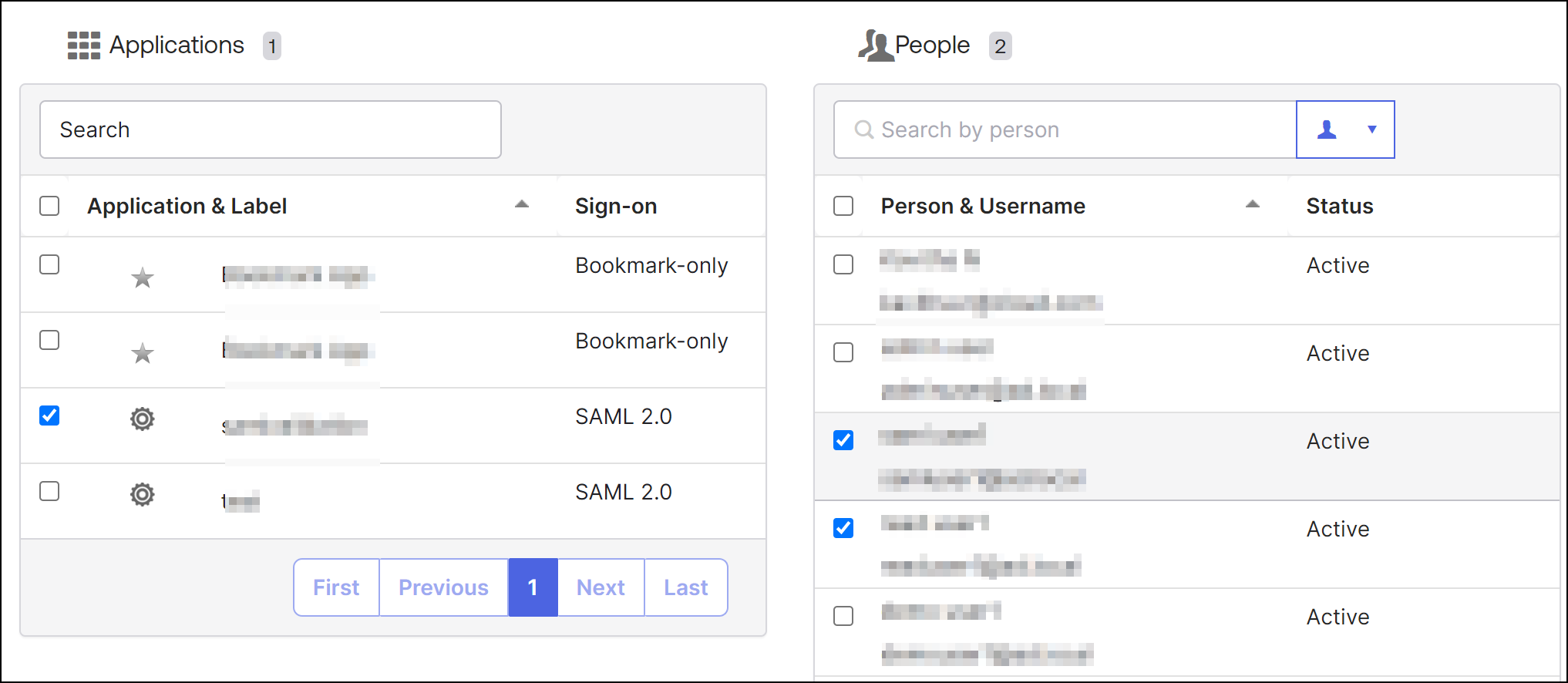 Assign users