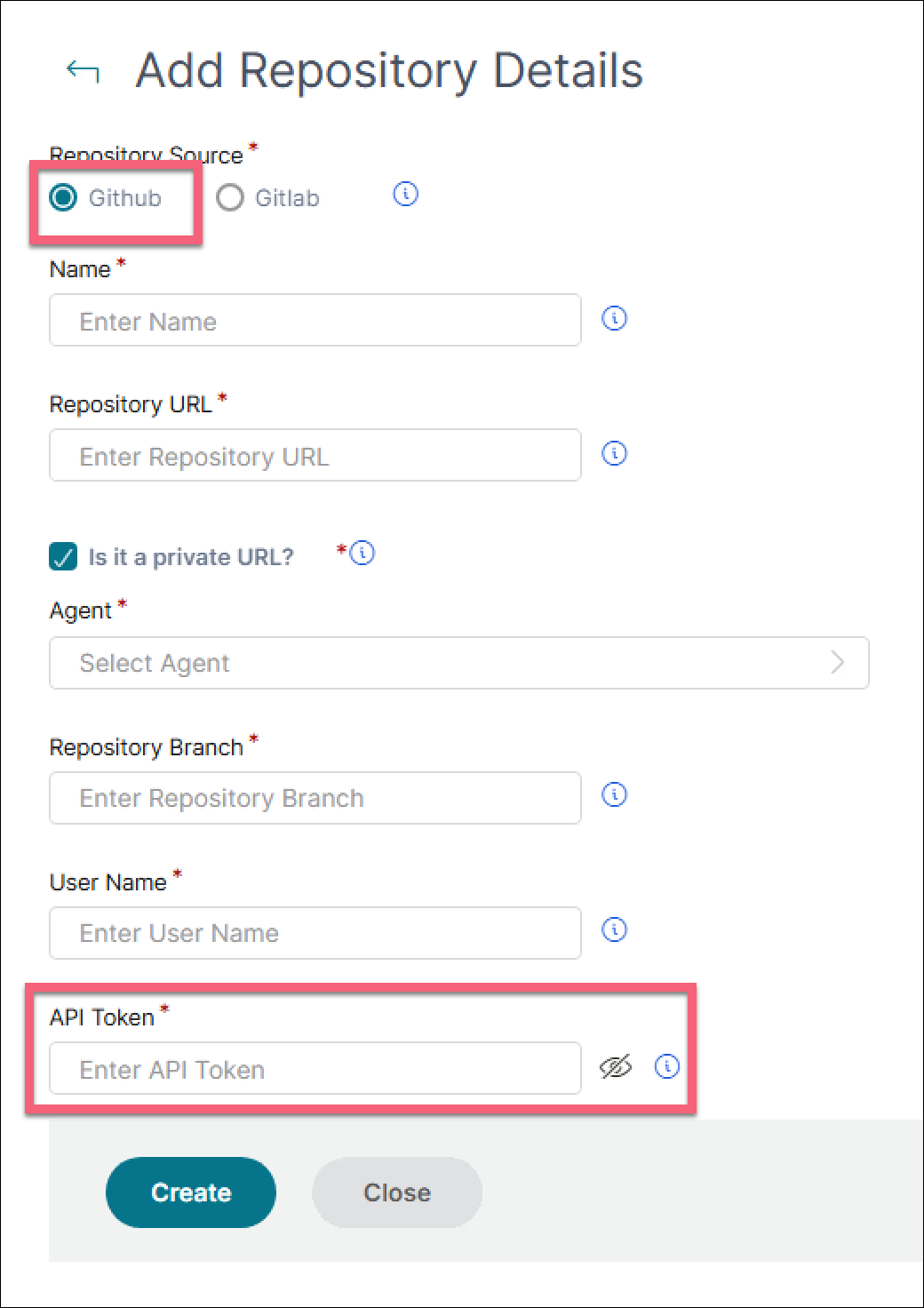 添加 GitHub 存储库