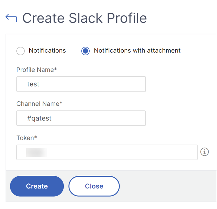 Add Slack channel
