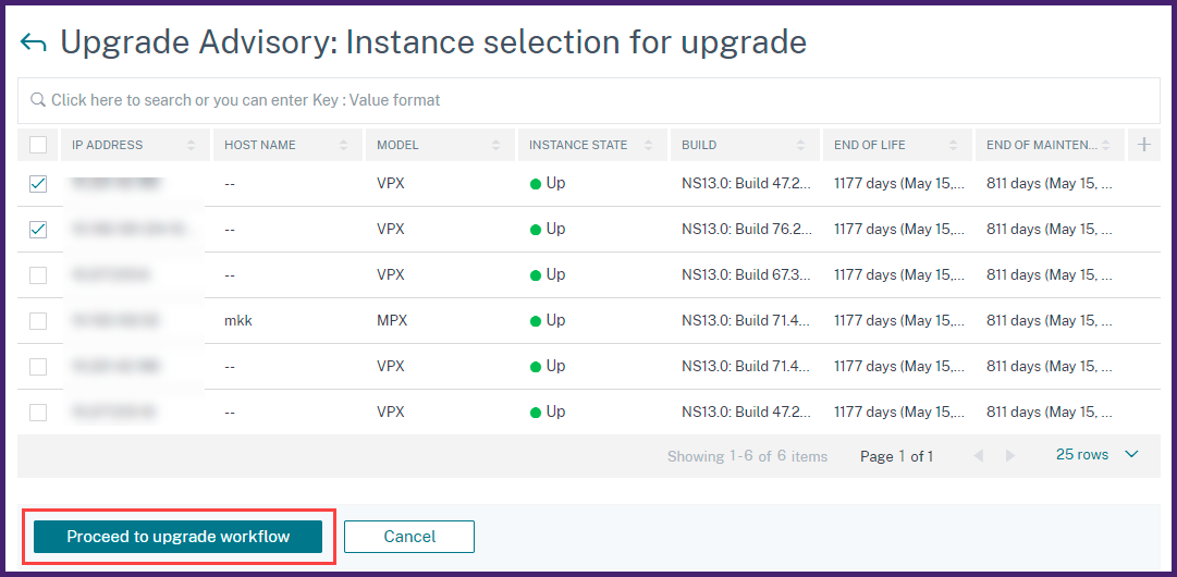 Upgrade-Workflow