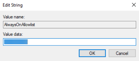 Alwaysonwhitelist-registry