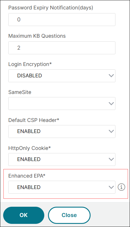 Enable EPA v2