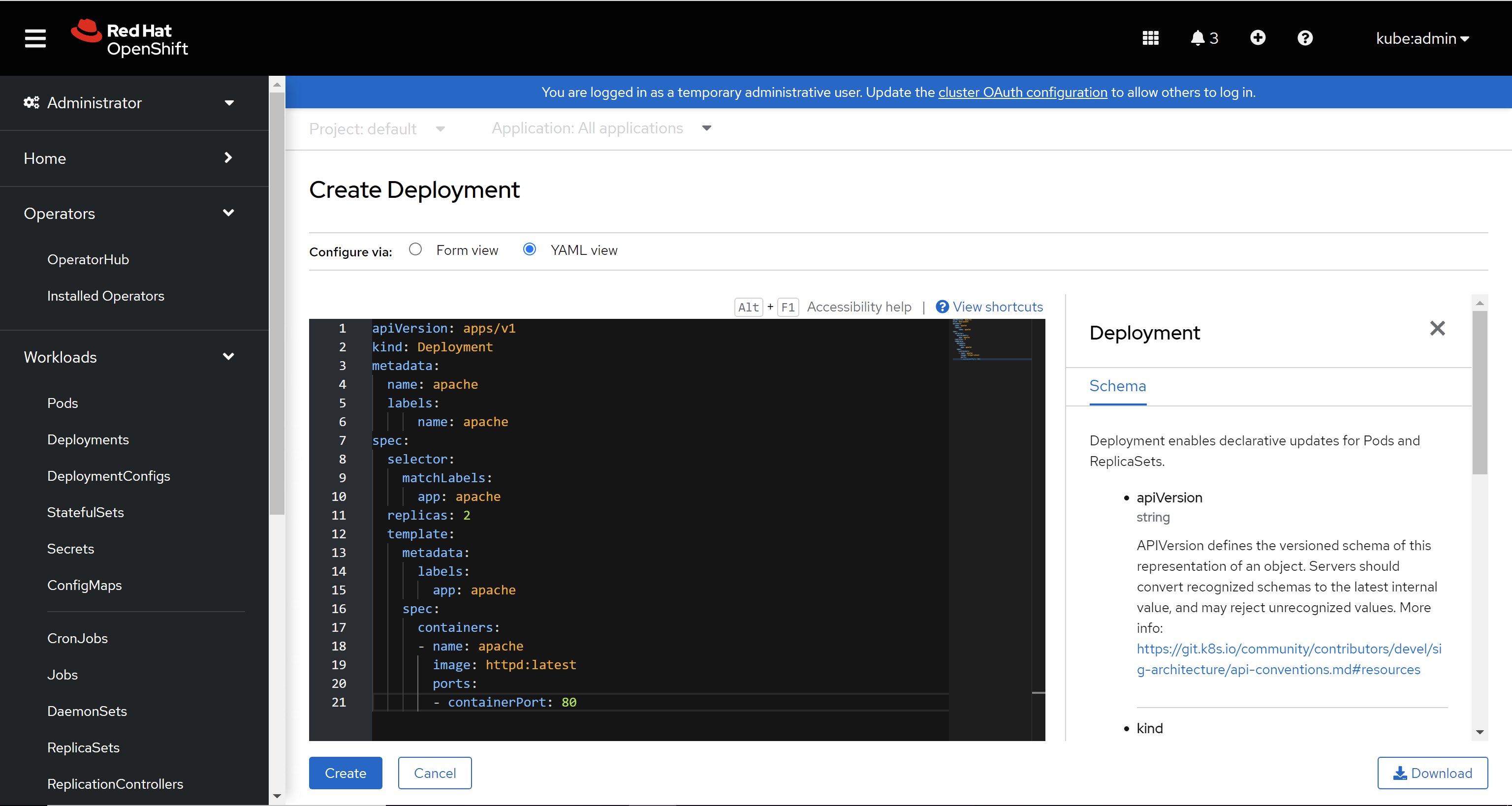 Application Deployment