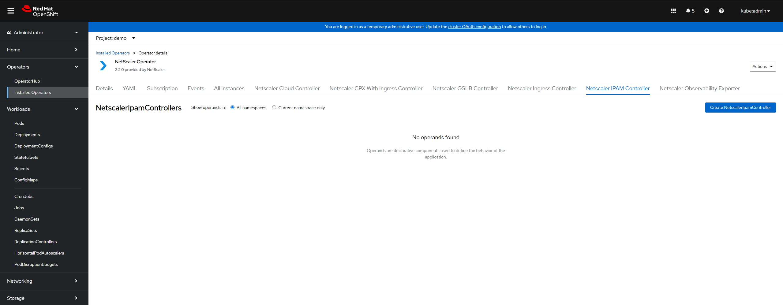 NetScaler IPAM Controller