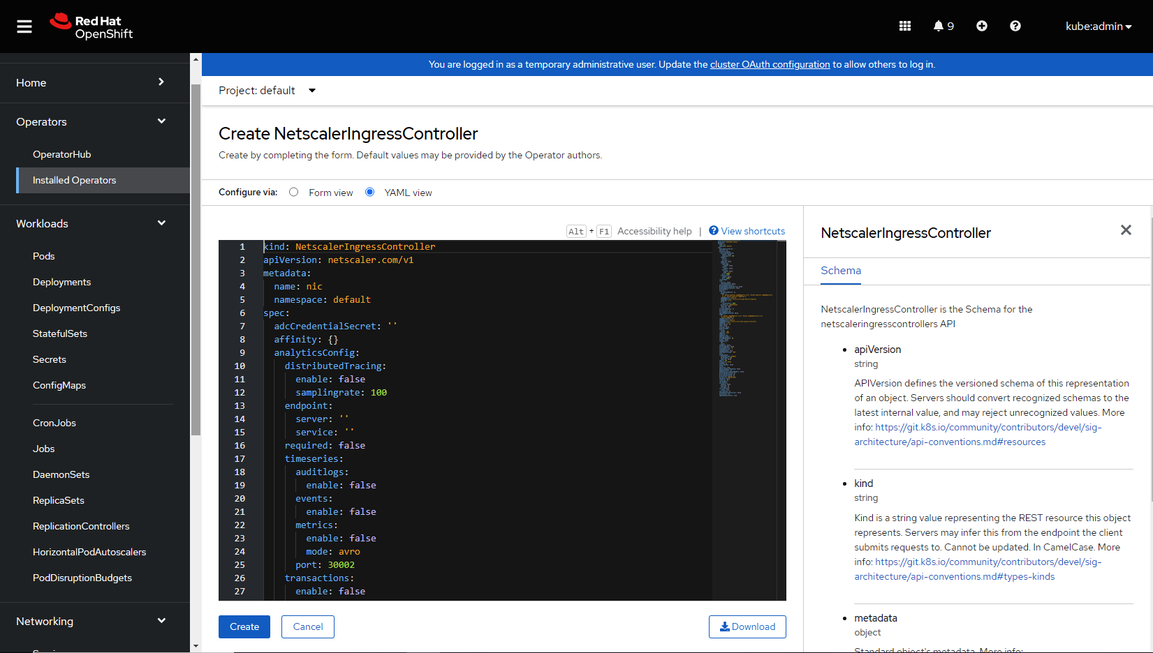 Parameter lists
