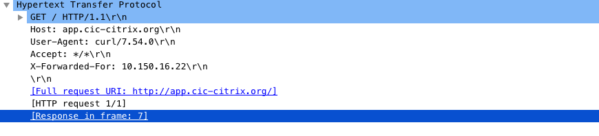 Curl-output