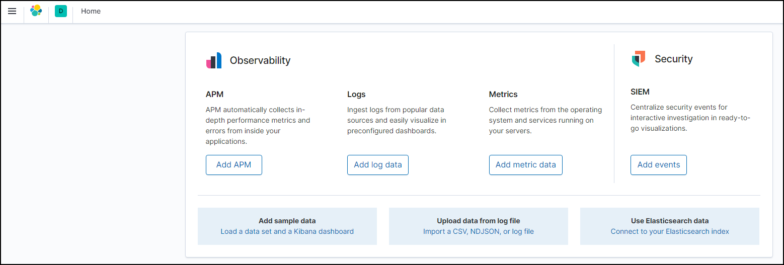 Connect to Elastic index