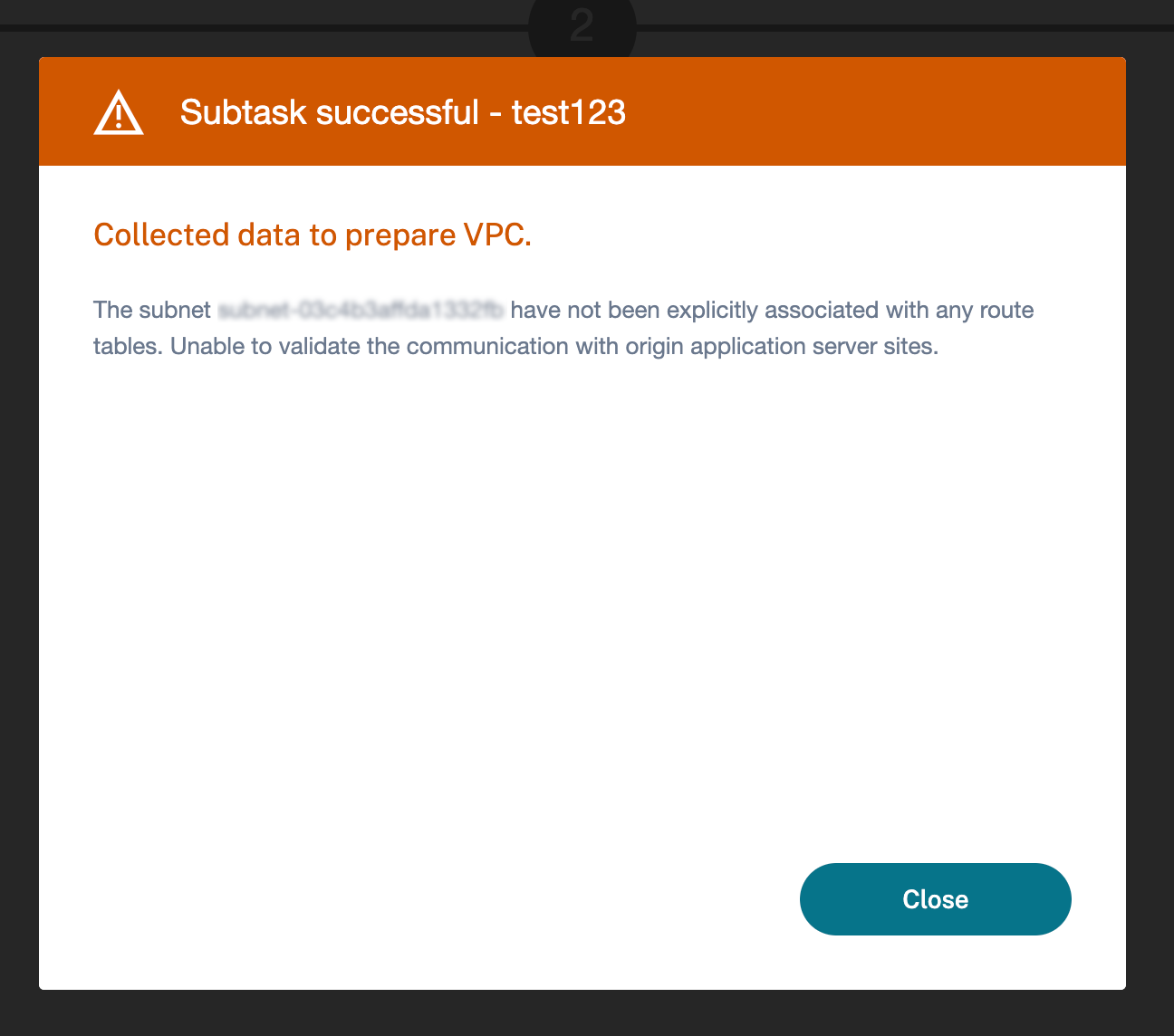 Azure VPC not associated with any route table