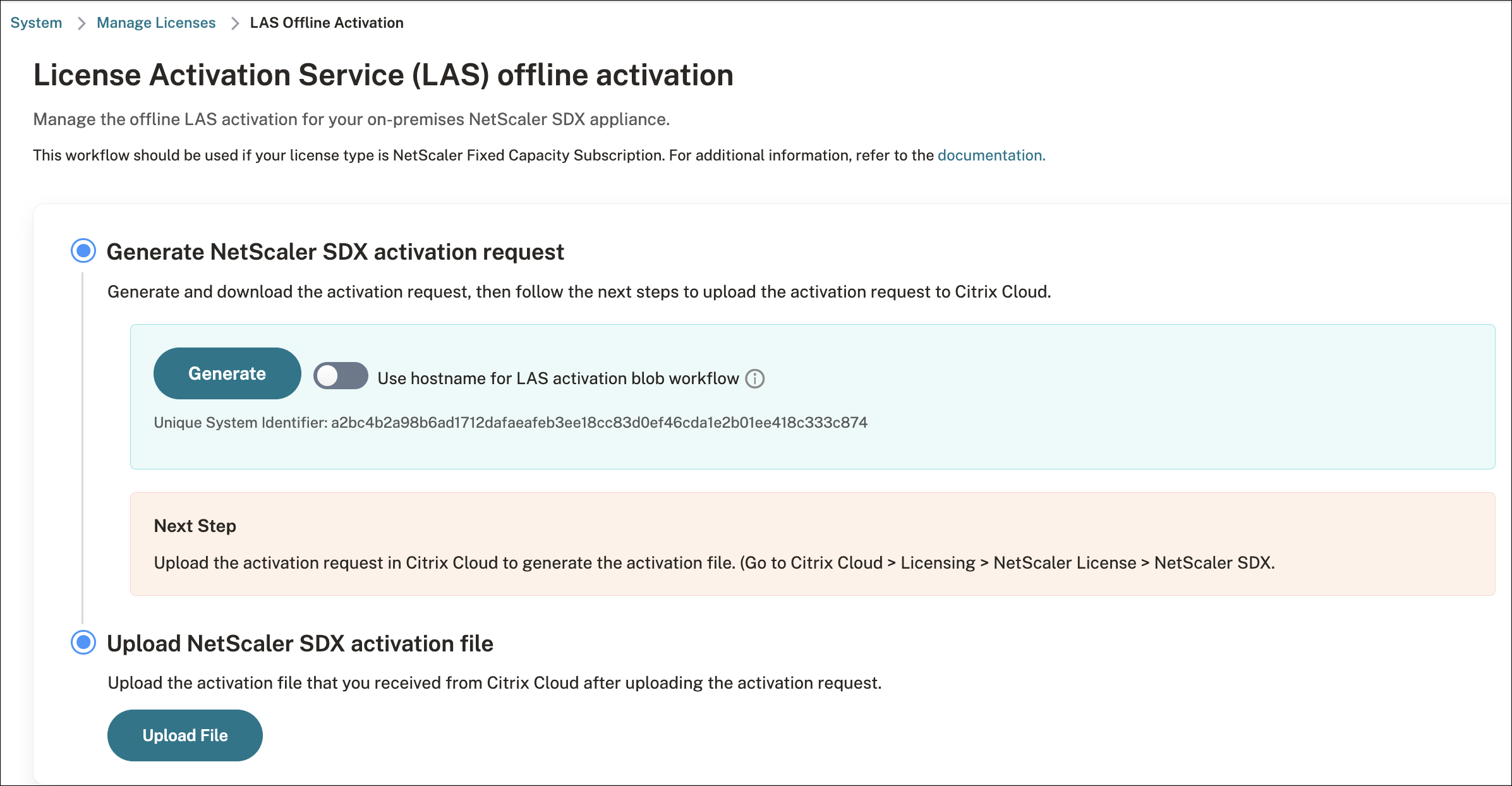 Host name Activation