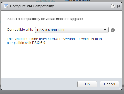 VM compatibility