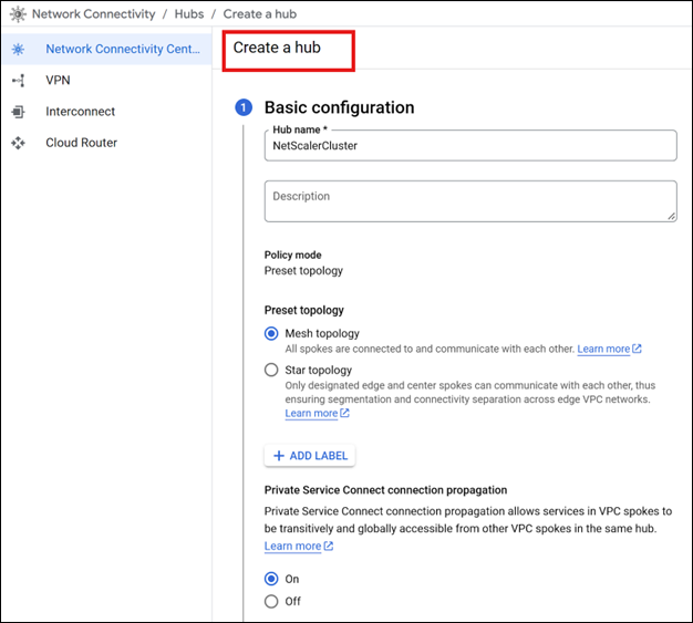 Complete Basic configurations
