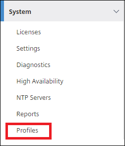 Systemprofile