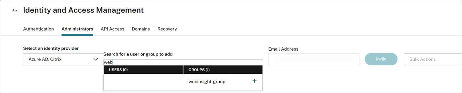 Invite users to ADM from Azure AD