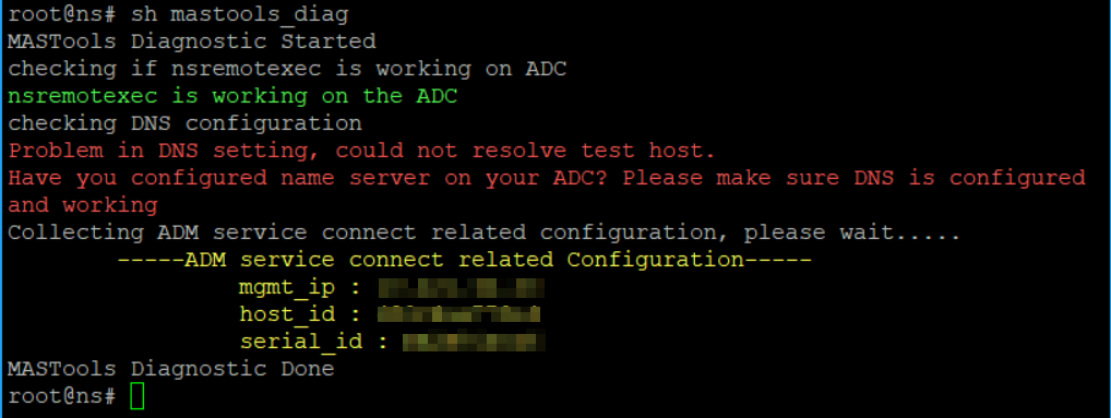 Error de configuración de DNS