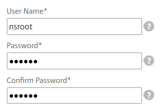 Create a password 