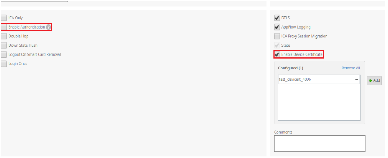 Gerätezertifikat aktivieren