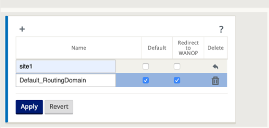 Add routing domain