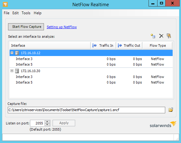 Netflow-Export in Echtzeit