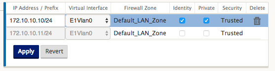 Direcciones IP virtuales enrutamiento de relé SD-WAN