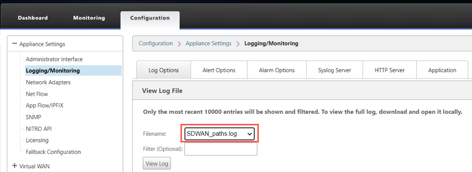 Virtual paths down verify