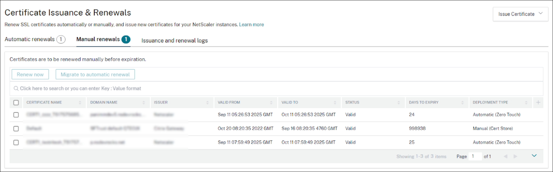 ACME support high-level architecture