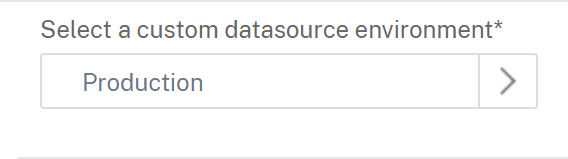 Custom data source without collection