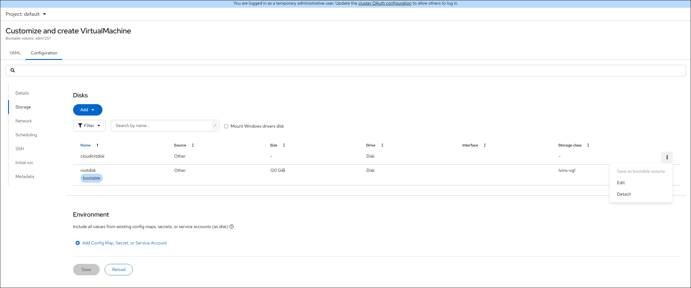 Retain the 120 GB bootable disk