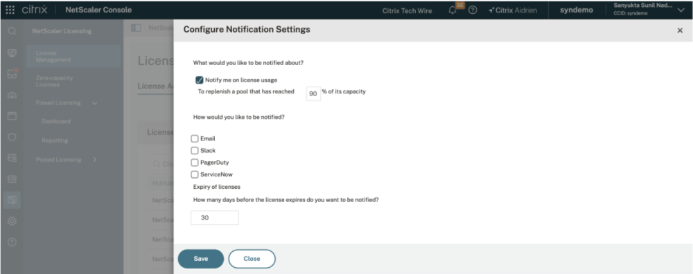 Email-based notification