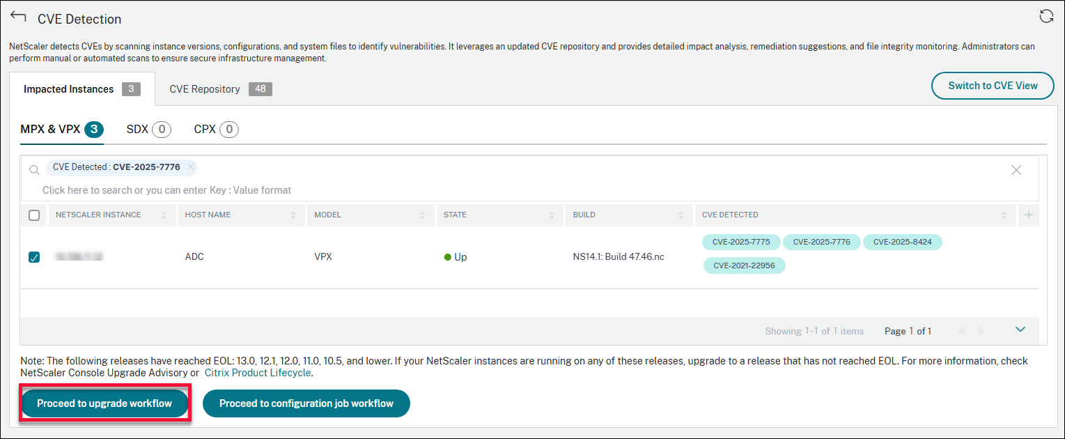 Remediation workflow