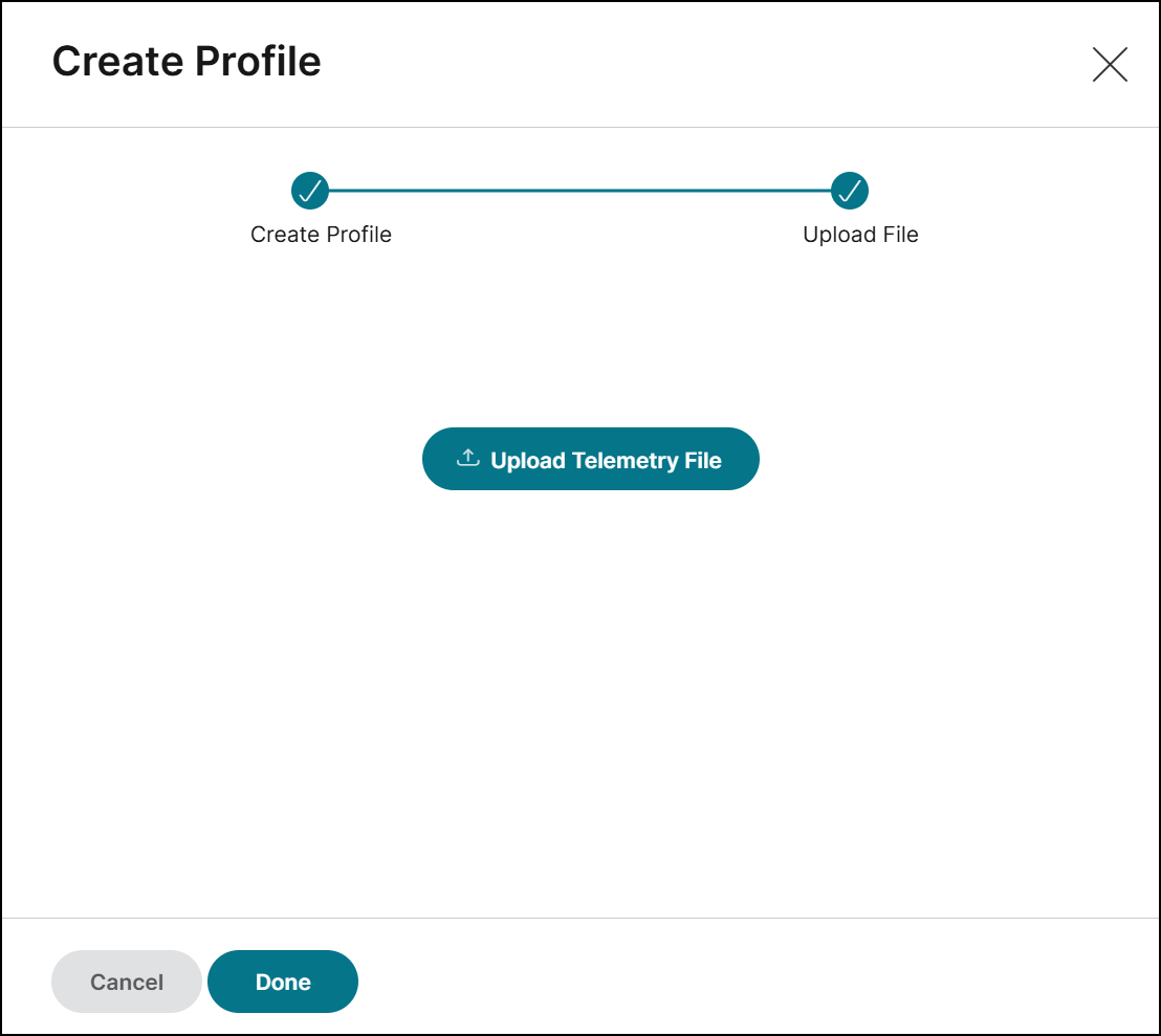 Create profile