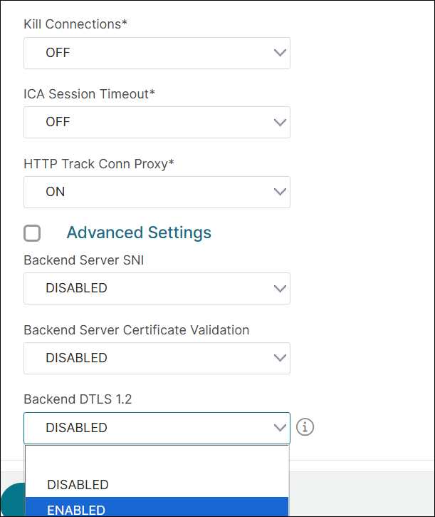 Enable DTLS 1.2