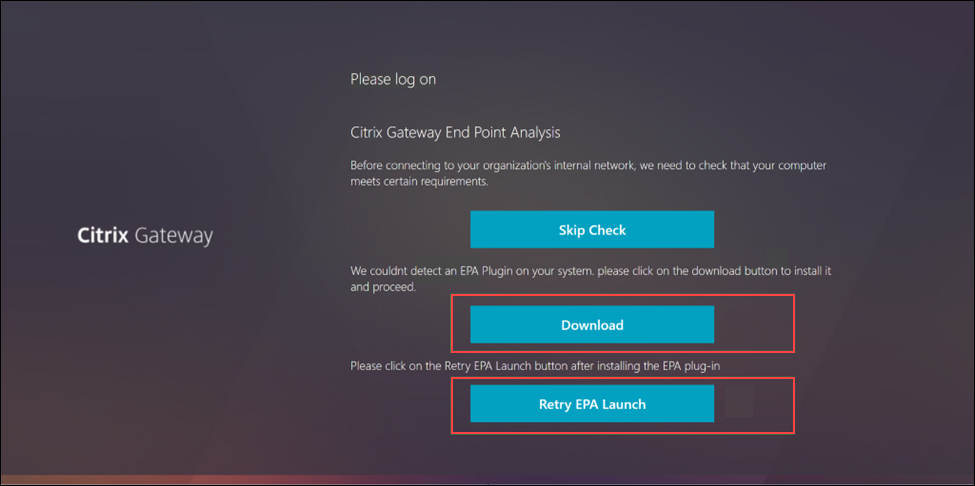 Upgrade EPA client