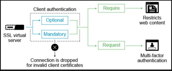 TLS client authentication